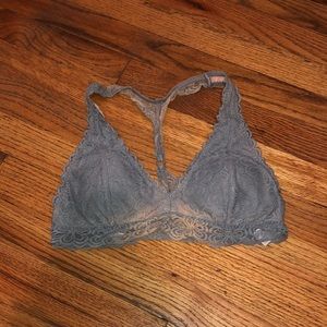 Blue bralette